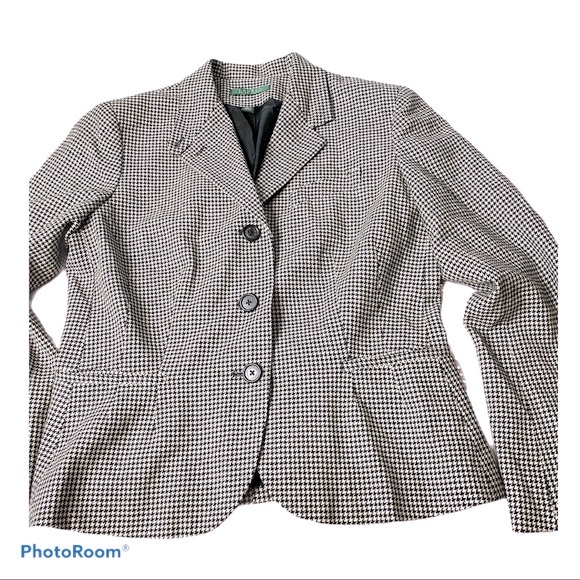 Lauren Ralph Lauren Jackets & Blazers - Lauren RL Houndstooth Blazer with pockets size 12
